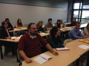 Alumnos asistentes al Seminario de Bienvenida